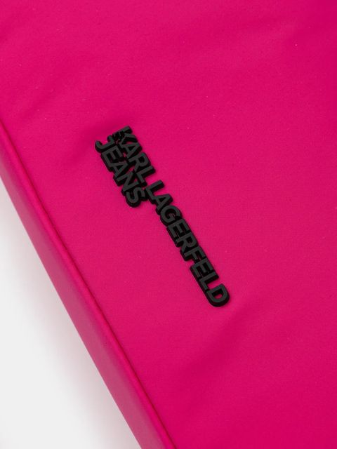 Karl Lagerfeld Jeans torebka kolor różowy B1W30168