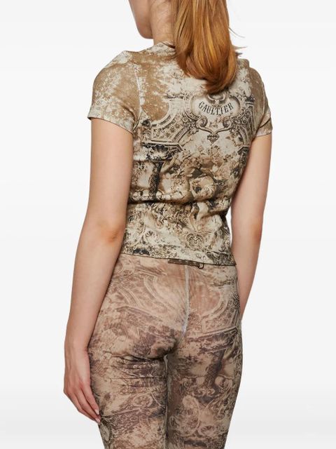 Jean Paul Gaultier printed T-shirt - Neutrals