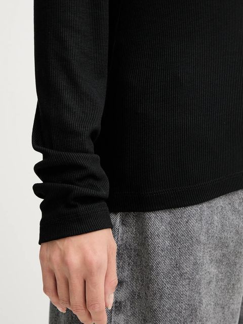 MUNTHE longsleeve GRACE kolor czarny 247112324769