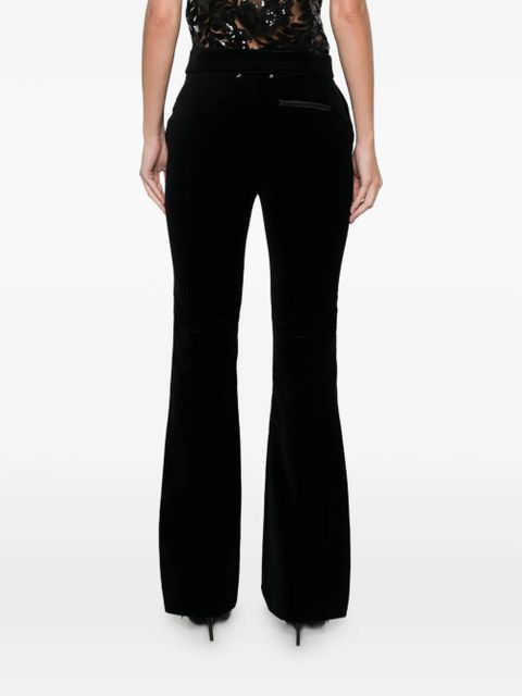 Golden Goose Journey slight votton flared trousers - Black