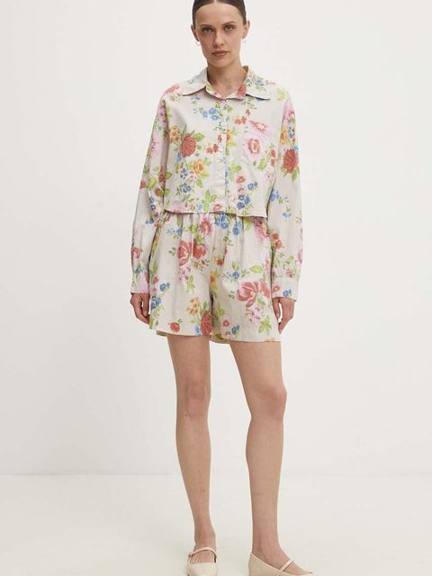 Answear.LAB komplet bawełniany kolor beżowy