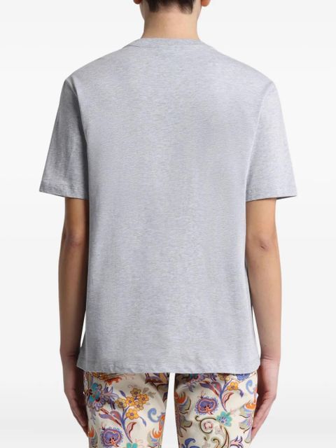 ETRO Pegaso-motif T-shirt - Grey - zdjęcie produktu nr 2