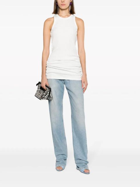 The Attico ribbed cotton tank top - White - zdjęcie produktu nr 2