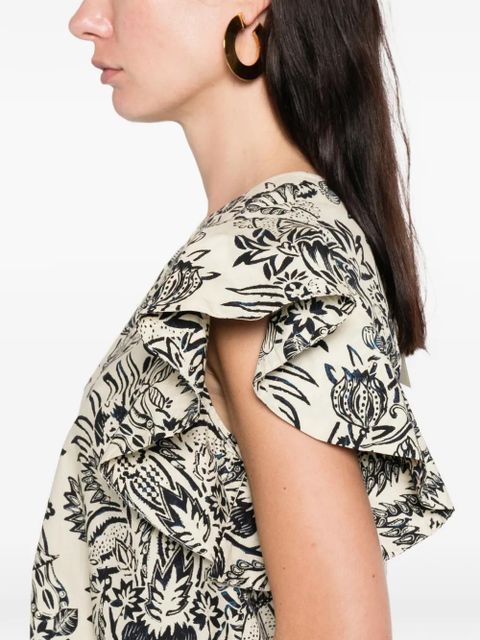 Ulla Johnson Severine blouse - Neutrals