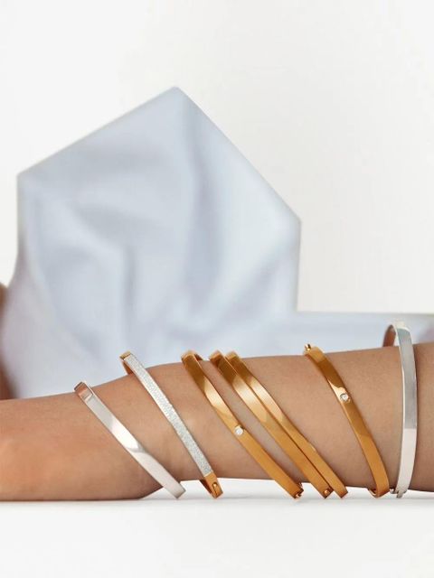 Monica Vinader Essential bangle bracelet - Silver - zdjęcie produktu nr 2