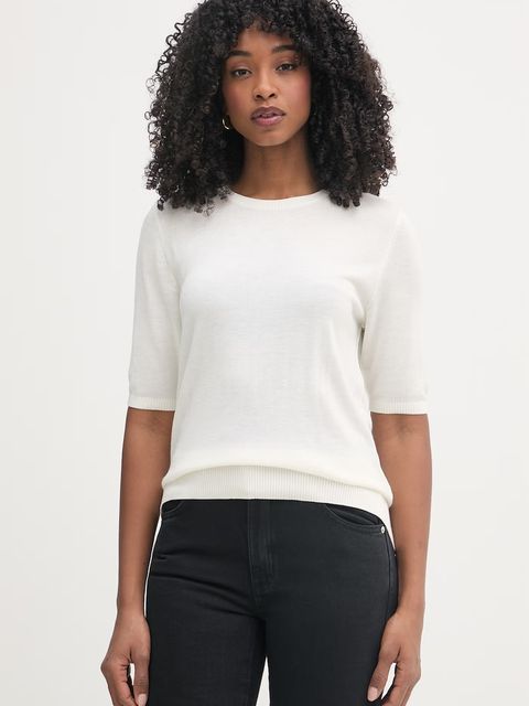 BOSS Orange sweter damski z dodatkiem kaszmiru C Fiaffu - zdjęcie produktu nr 2