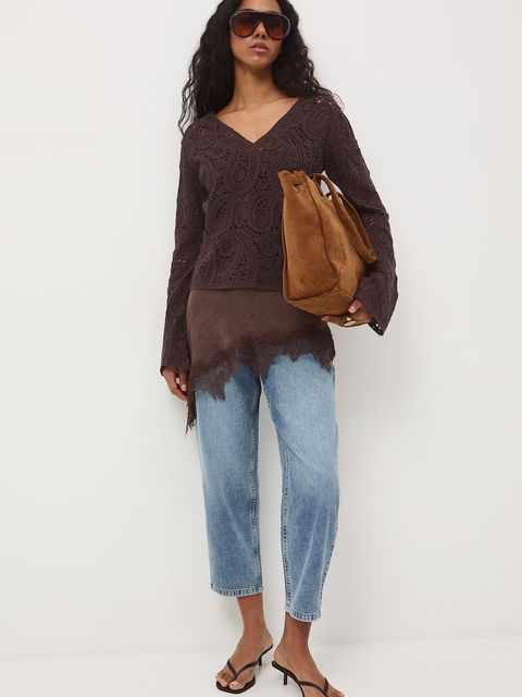 Medicine sweter damski ażurowy - zdjęcie produktu nr 1