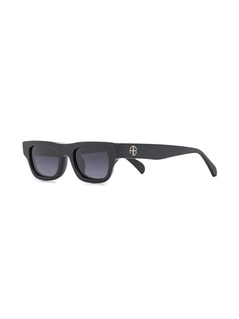 ANINE BING Otis square-frame sunglasses - Black - zdjęcie produktu nr 2