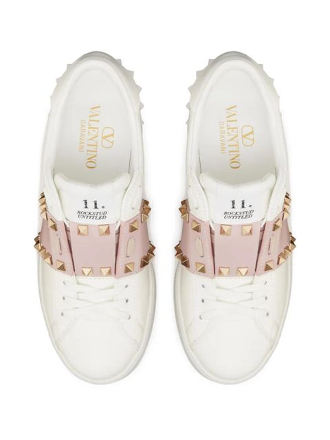 Valentino Garavani Open Disco 85mm wedge sneakers - White