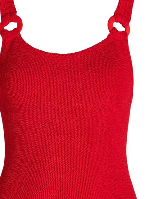 Hunza G ring strap swimsuit - Red - zdjęcie produktu nr 2