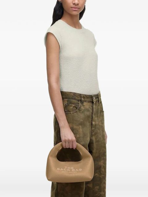 Marc Jacobs mini leather sack bag - Neutrals - zdjęcie produktu nr 2