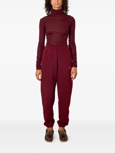 American Vintage Izubird elasticated track pants - Red - zdjęcie produktu nr 2