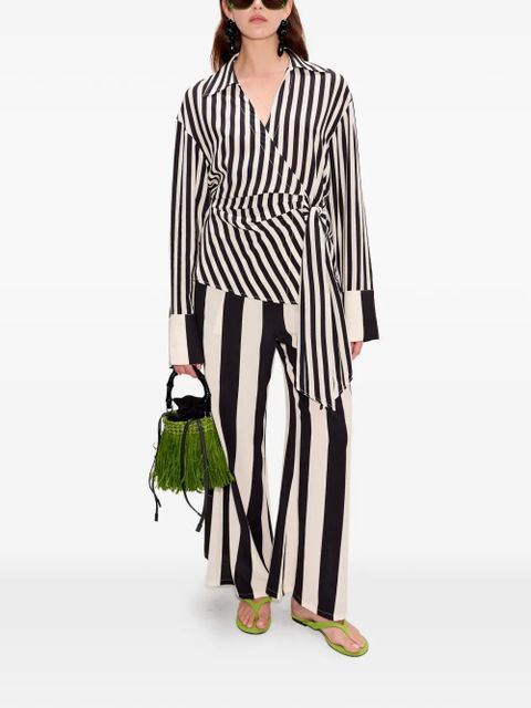 Simon Miller Vietta striped blouse - Black - zdjęcie produktu nr 2
