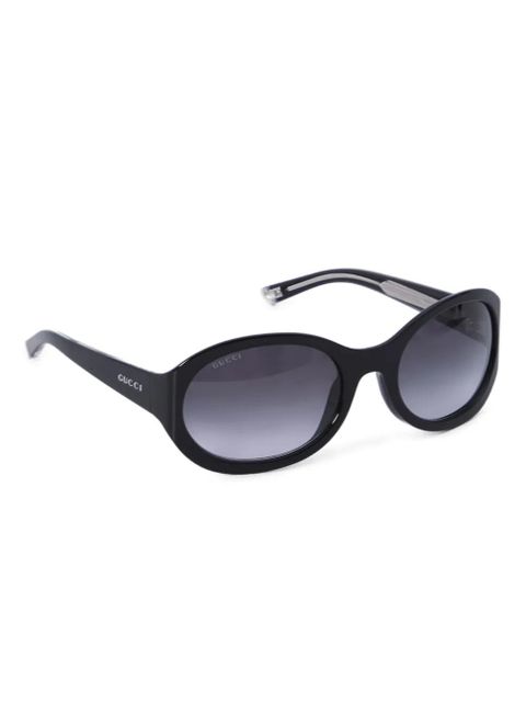 Gucci Eyewear round-frame sunglasses - Black - zdjęcie produktu nr 1