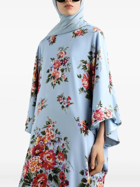 Dolce & Gabbana floral print dress - Blue