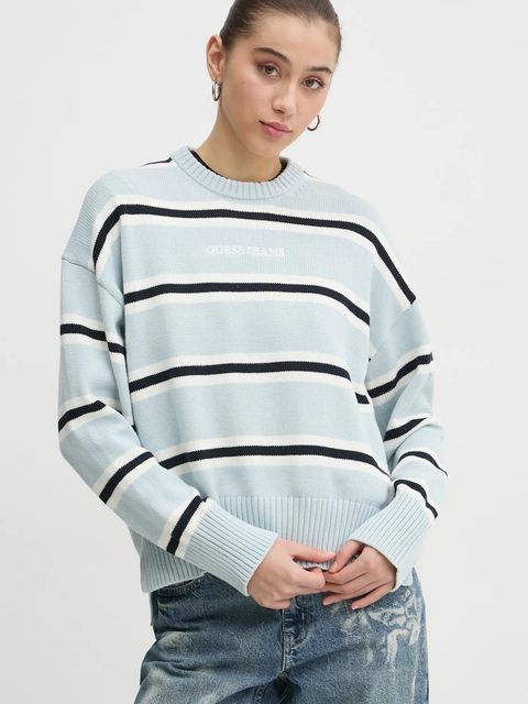 Guess Jeans sweter bawełniany - zdjęcie produktu nr 2