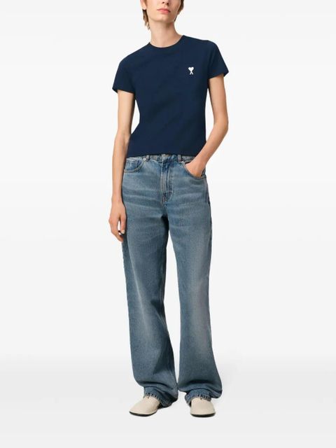 AMI Paris Ami de Coeur T-shirt - Blue