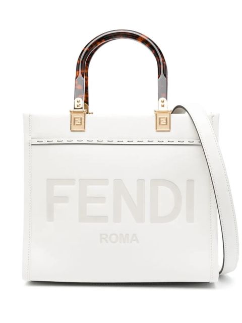 FENDI small Sunshine tote bag - White - zdjęcie produktu nr 1