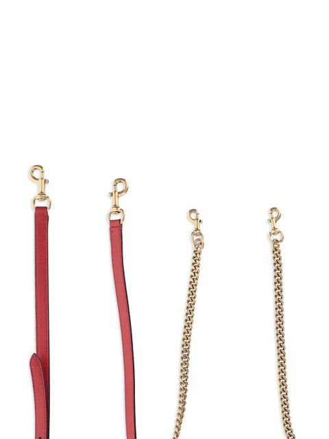 Valentino Garavani Viva Superstar leather tote bag - Red