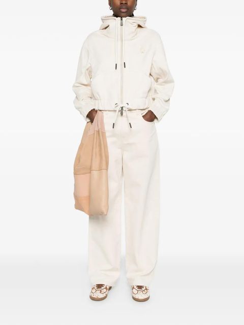 Moncler Grenoble zip-up hoodie - Neutrals - zdjęcie produktu nr 2