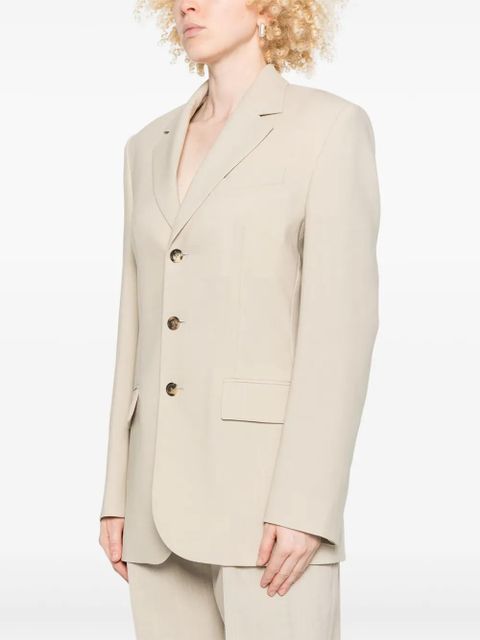 WARDROBE.NYC wool blazer - Neutrals