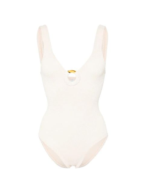 Hunza G silk-blend beachwear - Pink - zdjęcie produktu nr 1