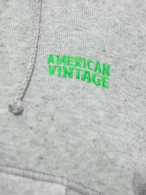 American Vintage Evona zip-up hoodie - Grey