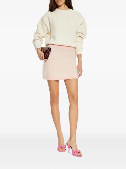 Versace knitted mini skirt - Pink - zdjęcie produktu nr 2