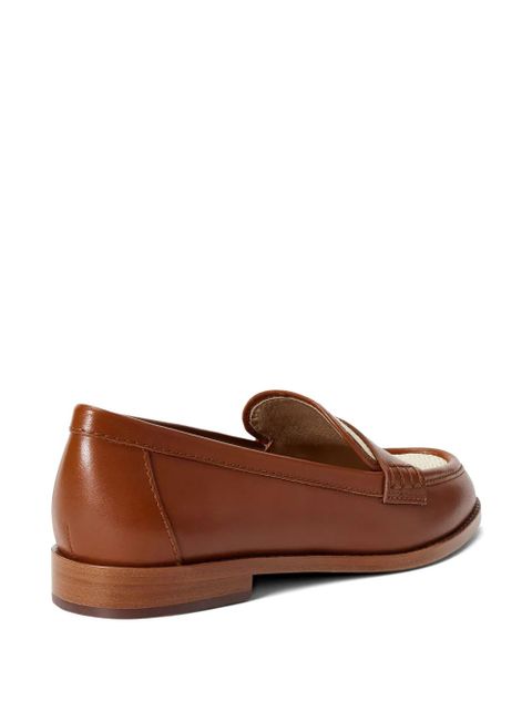 Lauren Ralph Lauren Wynnie leather loafers - Brown