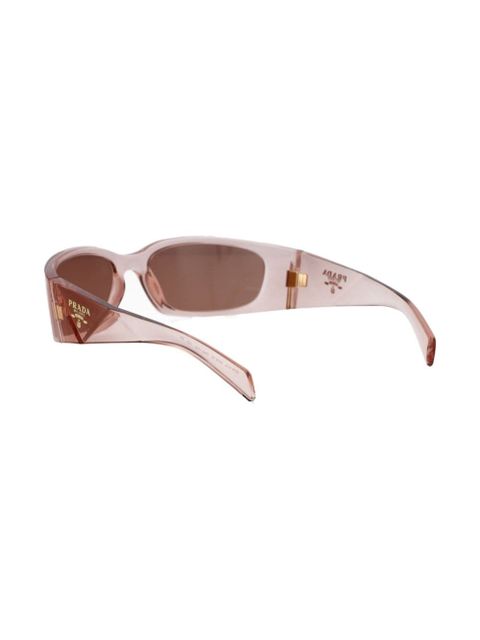 Prada Eyewear shield sunglasses - Pink