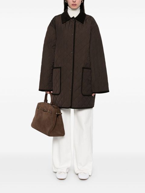 TOTEME quilted jacket - Brown - zdjęcie produktu nr 2