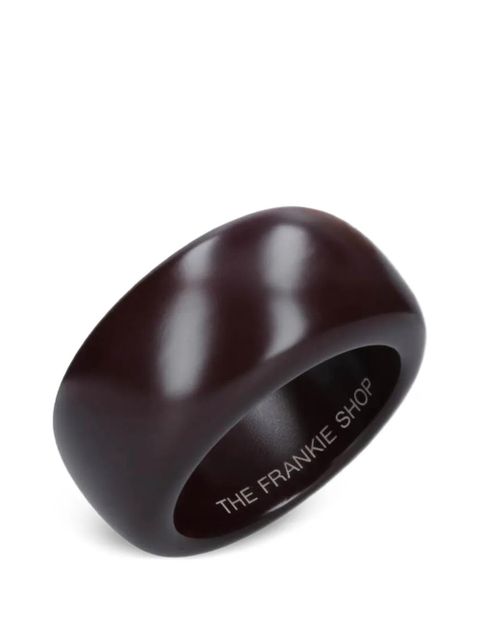 The Frankie Shop TFS Matte bangle bracelet - Brown - zdjęcie produktu nr 2