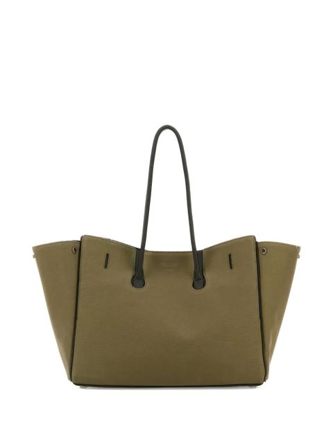 Balenciaga two-tone structured tote bag - Green