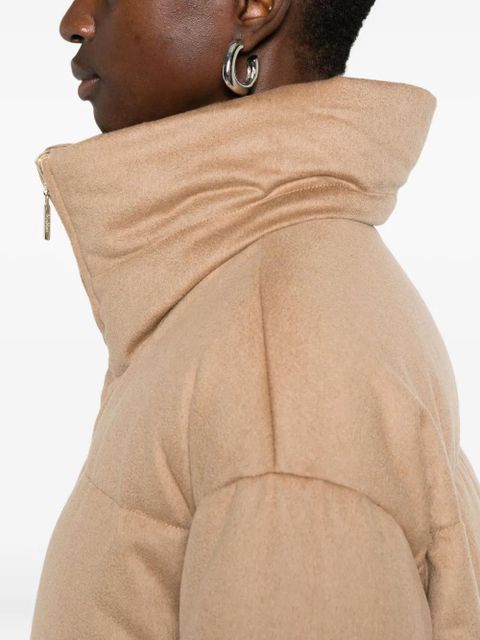 Max Mara Diego puffer coat - Neutrals