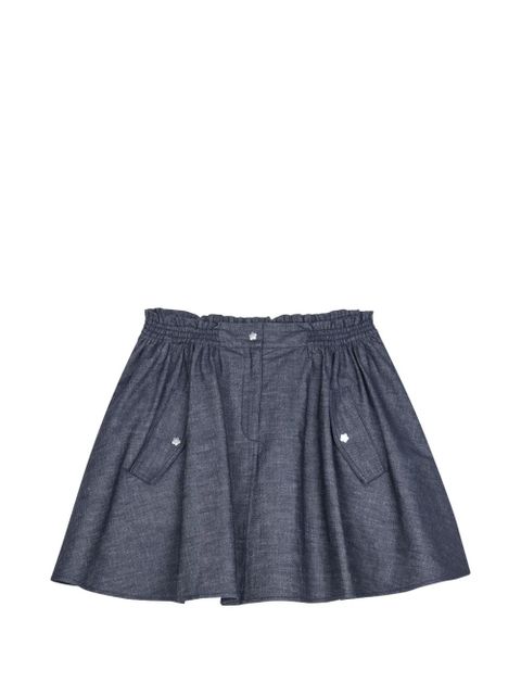 Cecilie Bahnsen Cici elasticated flower skirt - Blue - zdjęcie produktu nr 1