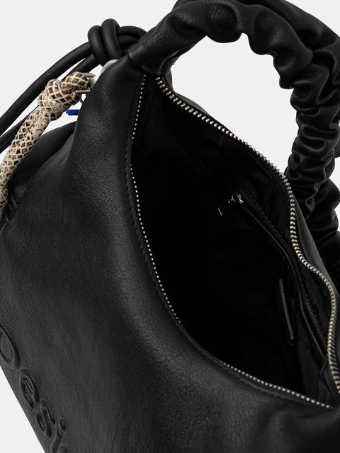 Desigual torebka HALF LOGO MONTVILLE B kolor czarny 25WAXP98