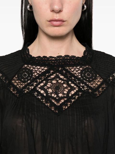 MARANT ÉTOILE Garia top - Black