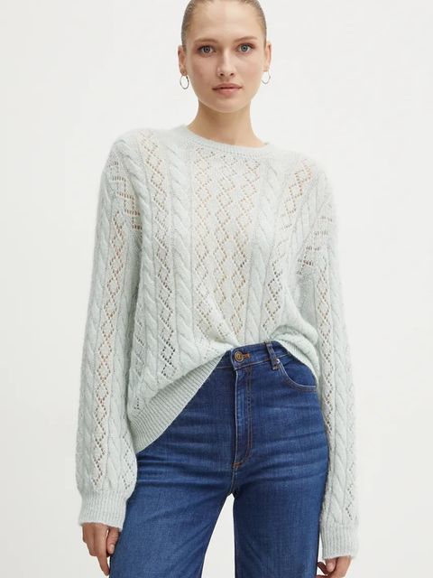 Twinset sweter z domieszką wełny - zdjęcie produktu nr 1