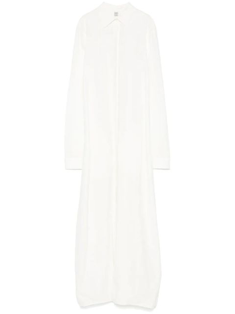 TOTEME parachute maxi shirt dress - Neutrals - zdjęcie produktu nr 1