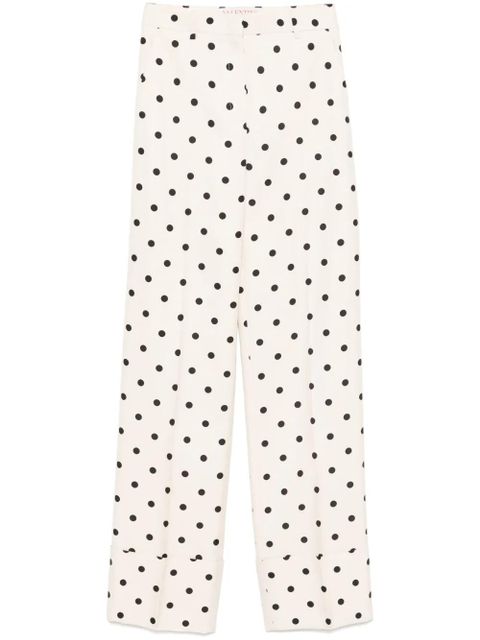 Valentino Garavani polka-dot trousers - Neutrals - zdjęcie produktu nr 1