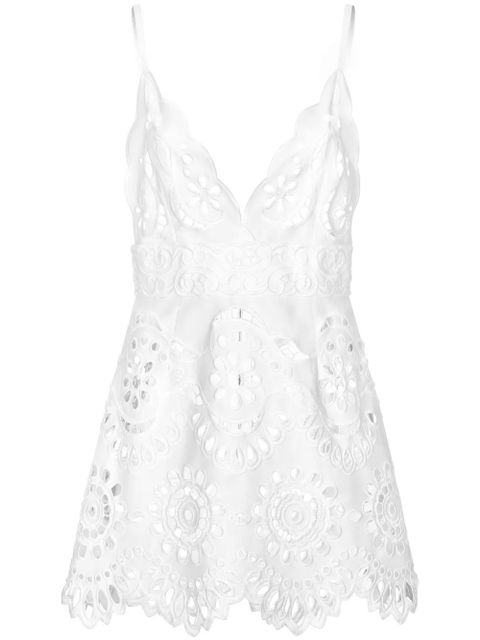 Dolce & Gabbana cut-out plunge minidress - White - zdjęcie produktu nr 1