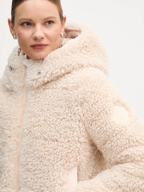 Save The Duck kurtka DADA kolor beżowy zimowa D32369W.CURL21