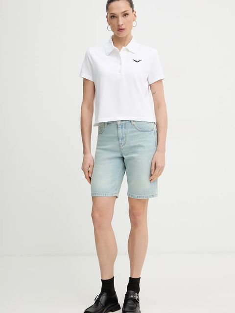 ZADIG&VOLTAIRE polo bawełniane - zdjęcie produktu nr 2