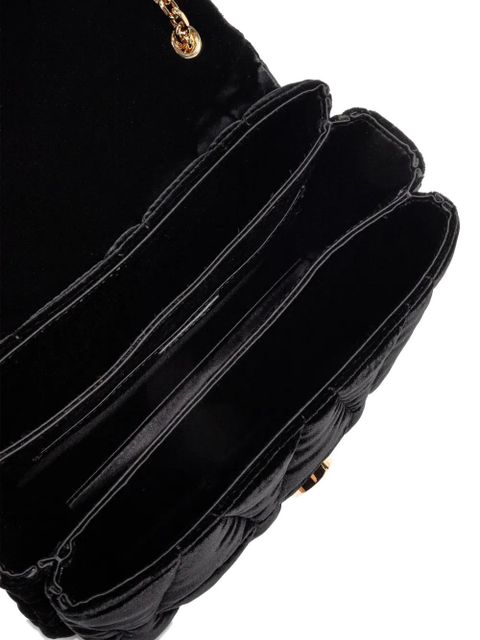 Versace quilted chain tote bag - Black