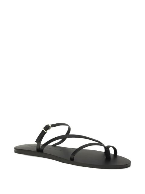 Manebi x Alex Rivière Studio Giorgia leather sandals - Black - zdjęcie produktu nr 2