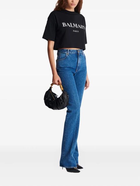 Balmain logo-print T-shirt - Black - zdjęcie produktu nr 2
