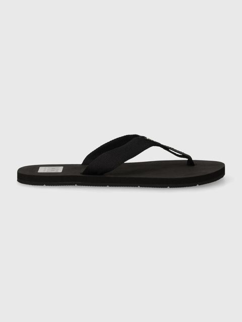 Helly Hansen japonki LOGO SANDAL 2 damskie kolor czarny na płaskim obcasie 11957