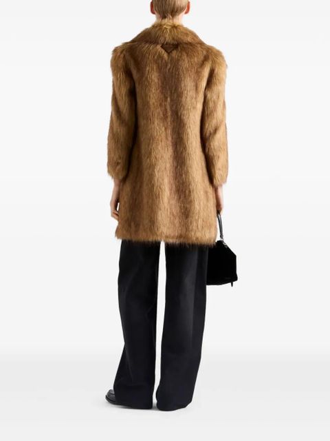 Prada Aspen coat - Neutrals