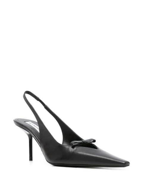 Victoria Beckham 75mm slingback pointed-toe pumps - Black - zdjęcie produktu nr 2