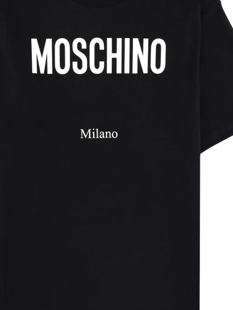 Moschino logo-print T-shirt - Black - zdjęcie produktu nr 2